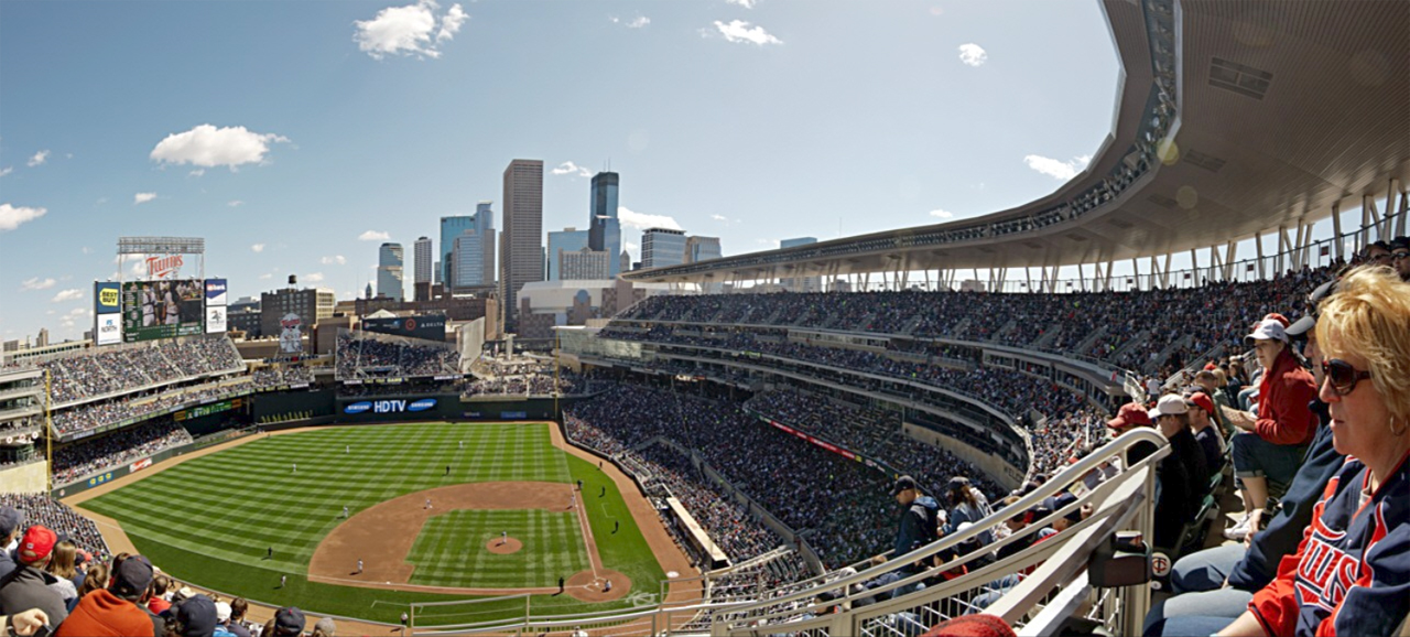 Minnesota Twins - Target Field  Mlb stadiums, Target field, Minnesota  twins baseball