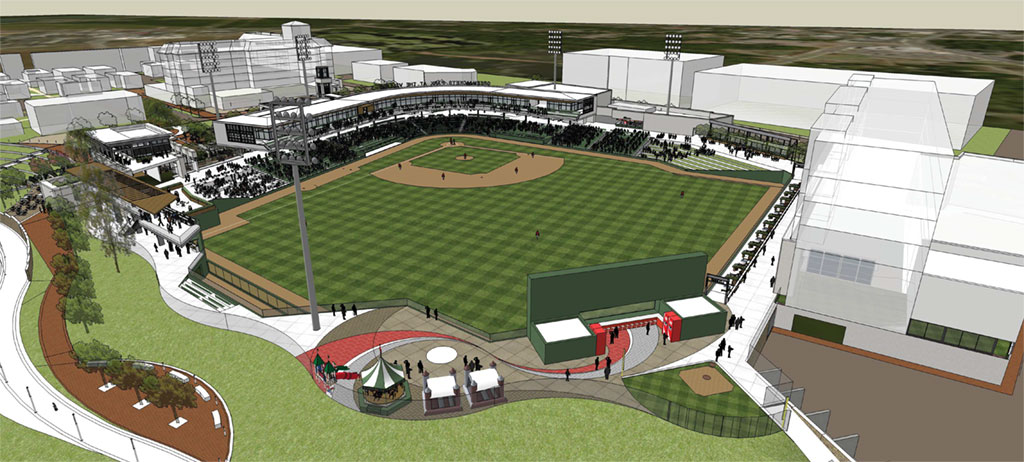 New Augusta GreenJackets ballpark