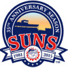 Hagerstown Suns 35th anniversary logo