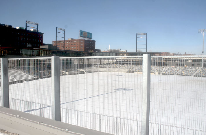 CHS Field, February 2015