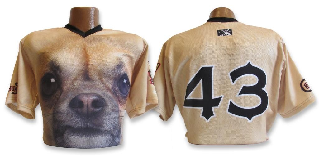 El Paso Chihuahuas dog jersey