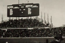 Wrigley Field scoreboard