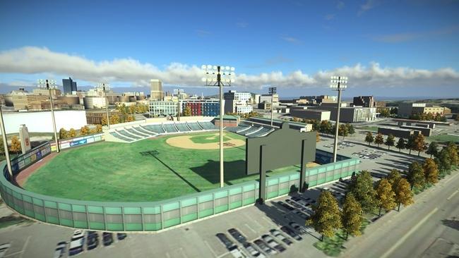 Proposed Worcester ballpark