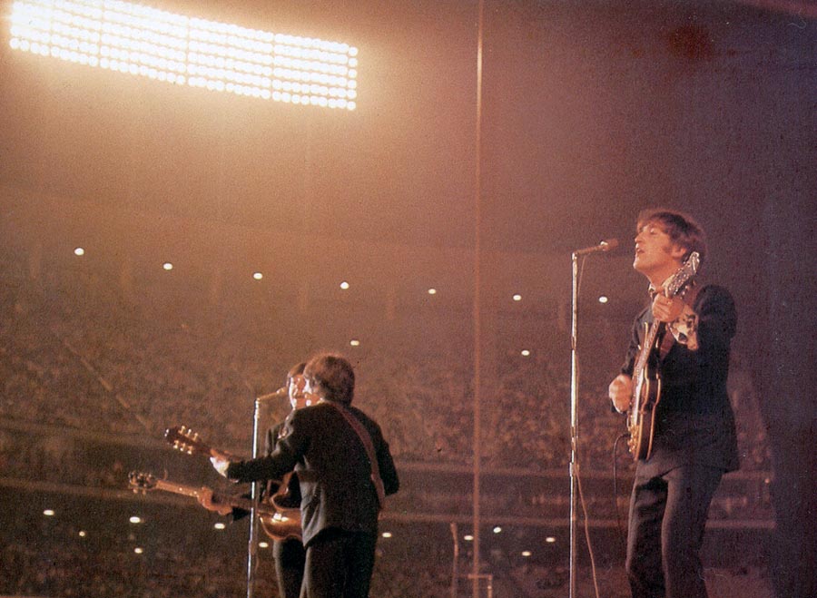 The Beatles at Dodger Stadium