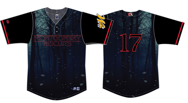 Montgomery Biscuits Stranger Things