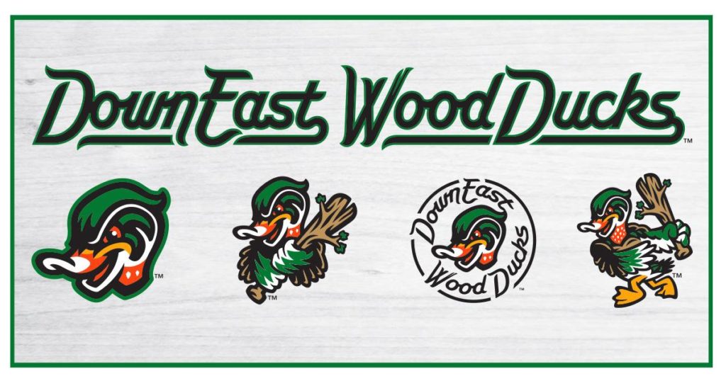 Down East Wood Ducks logos