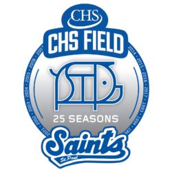 St. Paul Saints 25th season logo