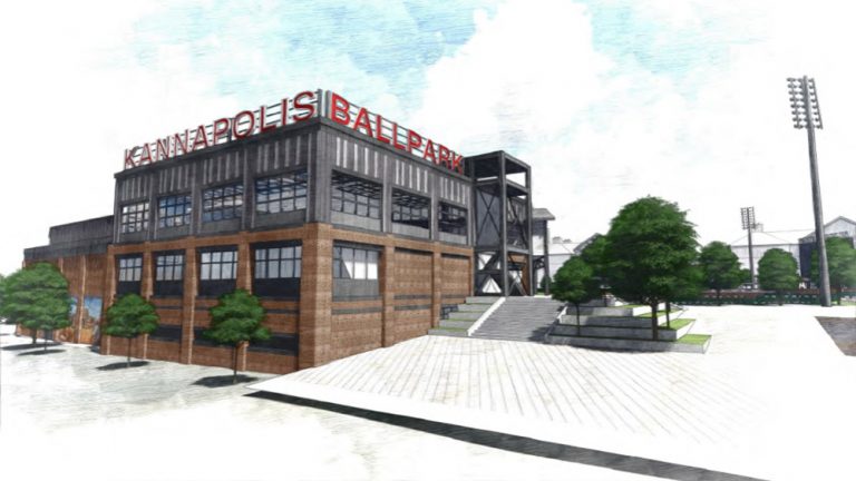 New Kannapolis Intimidators ballpark