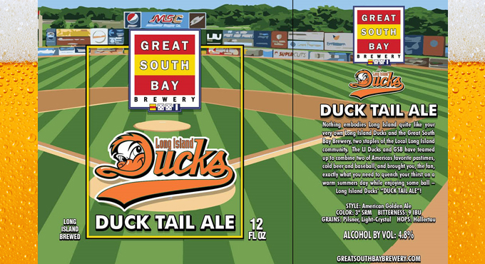 Long Island Ducks Duck Tail Ale