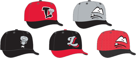 Lansing Lugnuts new hats