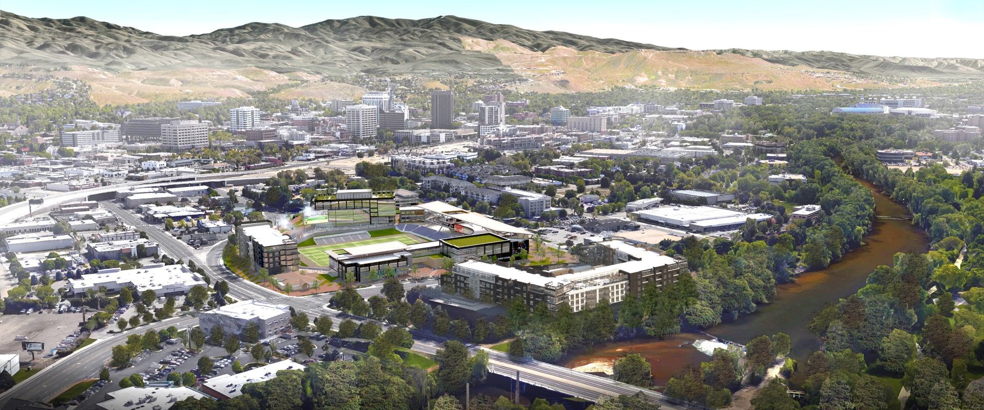 Proposed Boise Hawks ballpark