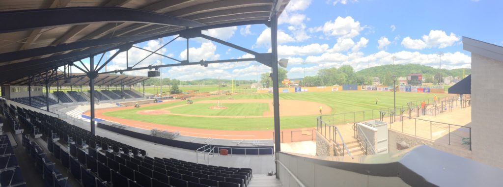BB&T Ballpark at Historic Bowman Field renovation