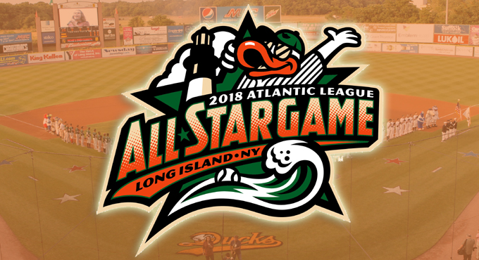 2018 Atlantic League All-Star Game logo Long Island Ducks