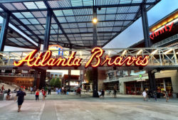 X \ Atlanta Braves على X: Work is underway at @SunTrustPark on installing  all of the retired numbers!