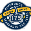 Charleston RiverDogs 25th season logo