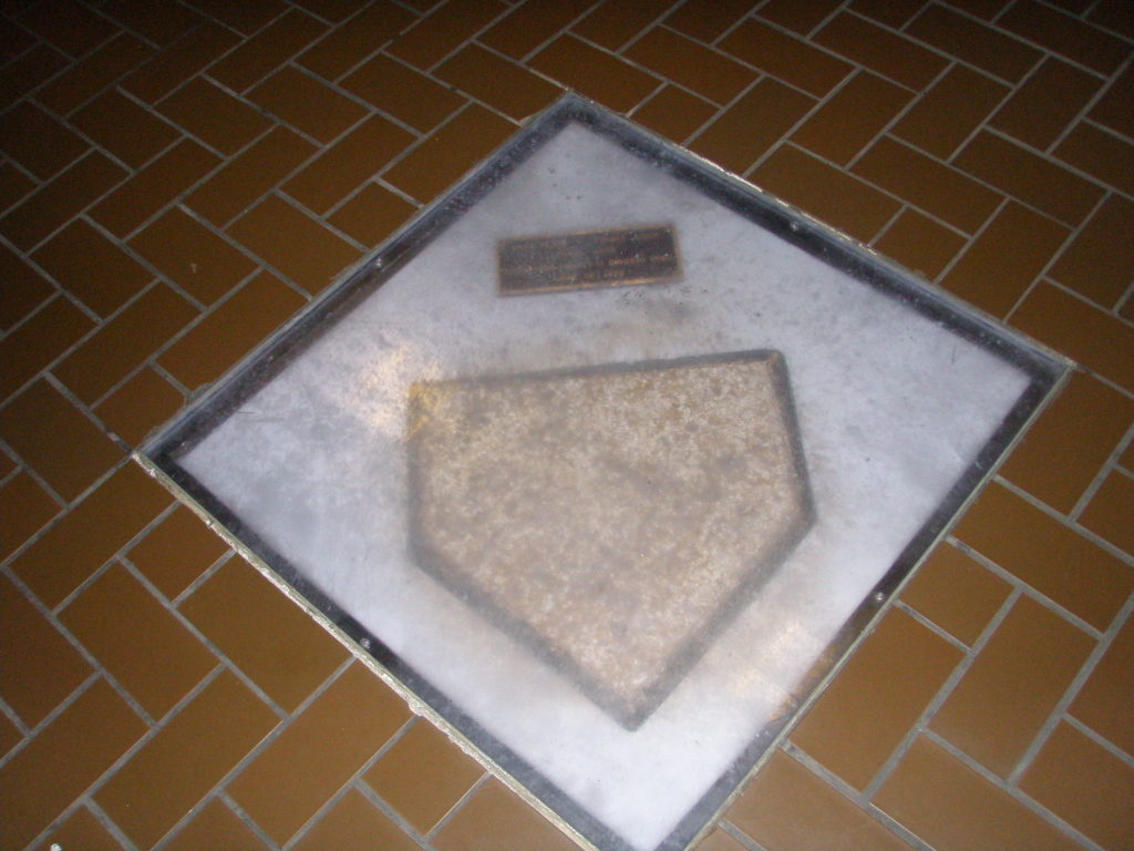 Forbes Field homeplate