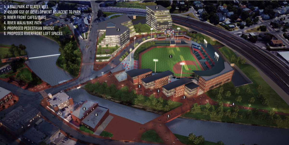 Pawtucket ballpark site plan
