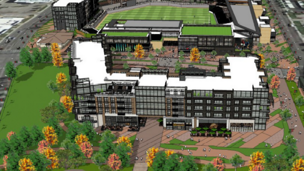 New Boise ballpark rendering