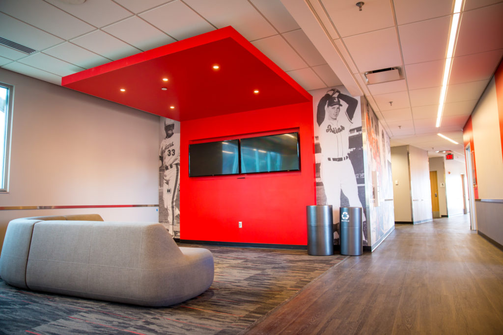 Victory Field suite level renovation