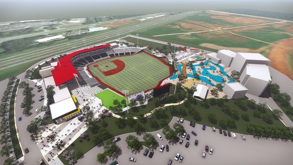 New Madison Ballpark Margaritaville rendering