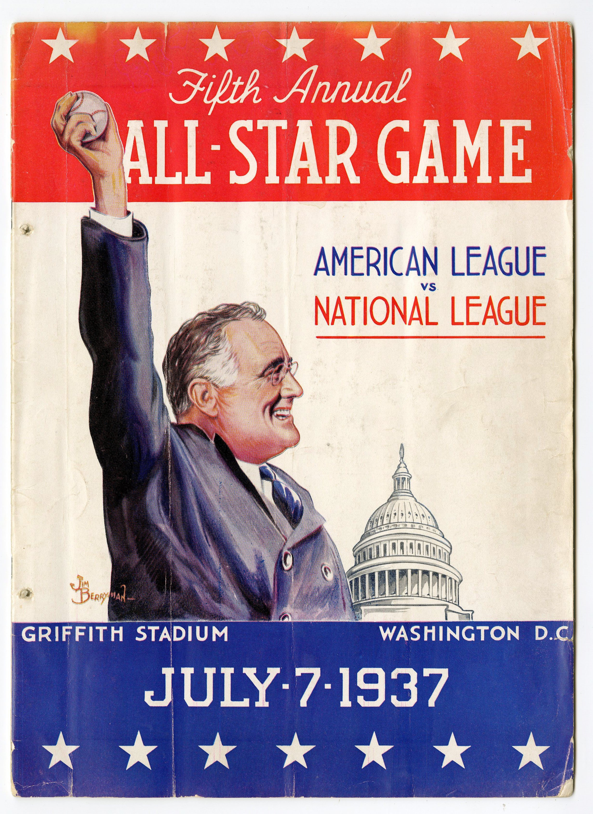 1937 All-Star Game cover