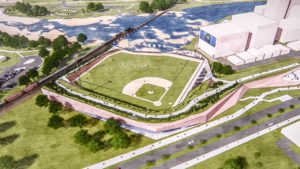 Conceptual drawing of new Sioux Falls ballpark