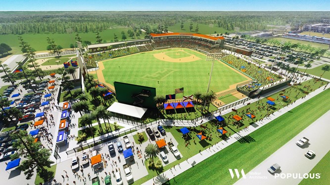 New Florida Gators Ballpark updated