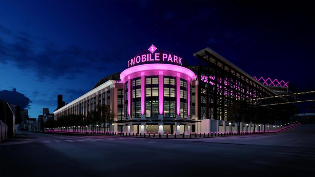 Seattle Mariners T-Mobile Park Stadium Pin – Limited Edition 1,000, 1.5", Officially Licensed
