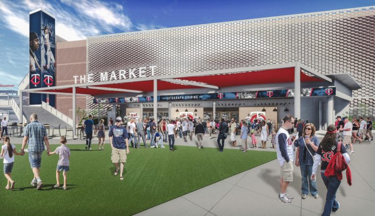 Target Field Ramps Twins Unveil 2019 Target Field Upgrades - Ballpark Digest