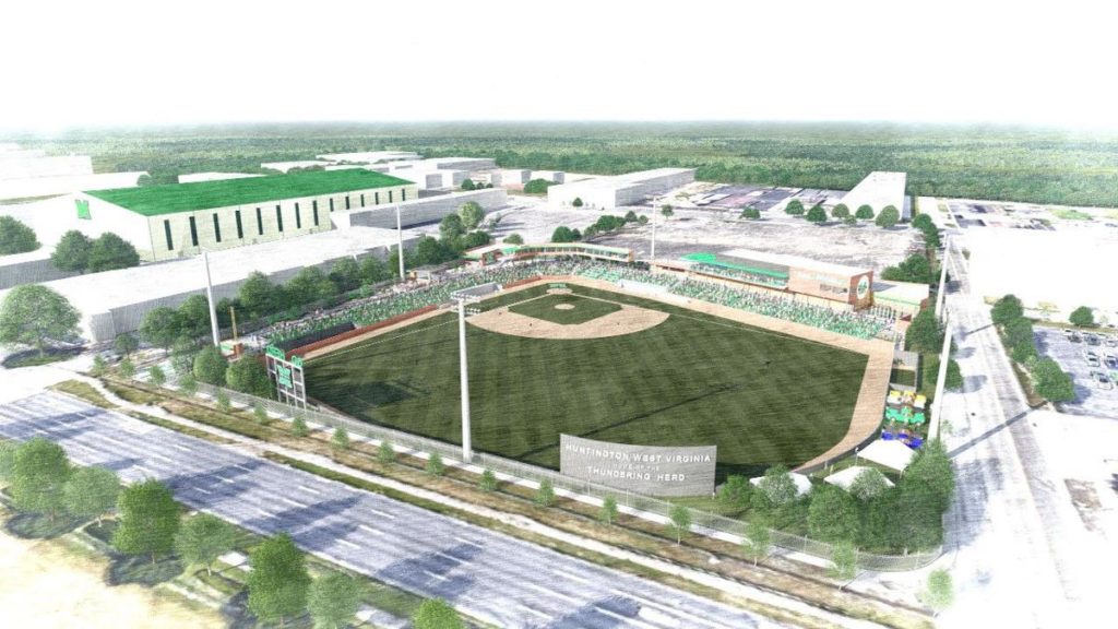New Marshall ballpark rendering
