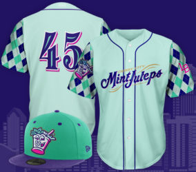 Bats To Play As 'Derby City Mint Juleps' For 2 Games in 2019