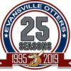 Evansville Otters 25th season logo
