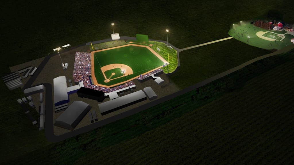 Field of Dreams Ballpark rendering