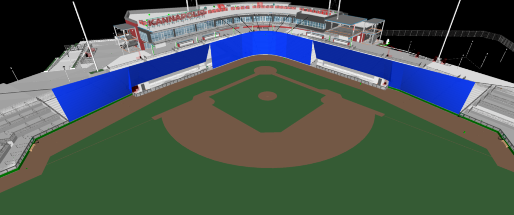 Kannapolis Ballpark Netting Visual (2)