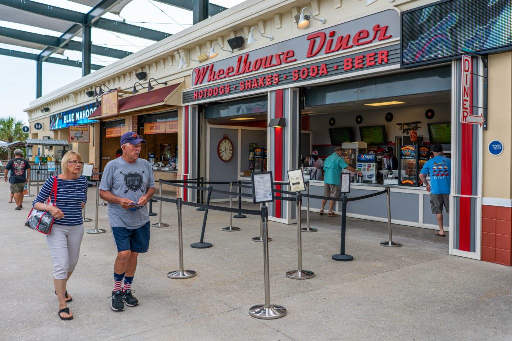 Blue Wahoos Stadium concession stands
