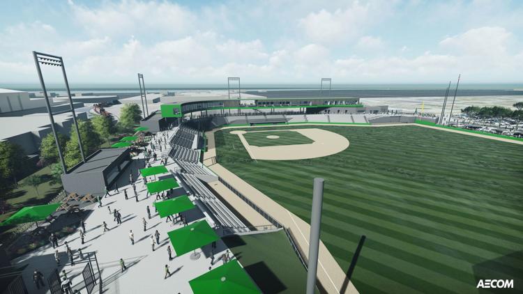 New Marshall Ballpark rendering October 2019