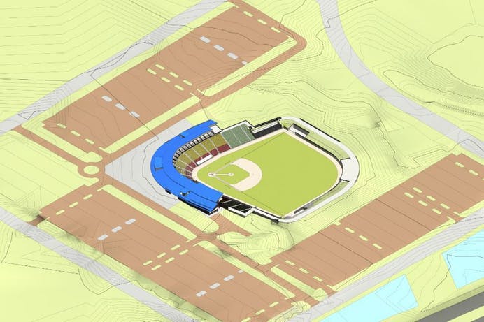 Metro Millers ballpark rendering