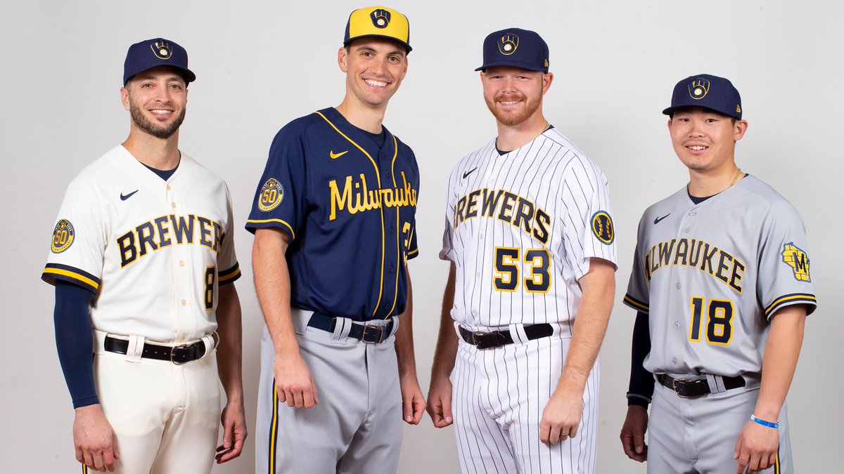 Milwaukee Brewers Unveil New Logo and Uniforms Ballpark Digest