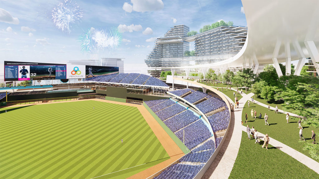 Pendulum Unveils Vision For Downtown Kc Royals Ballpark Ballpark Digest