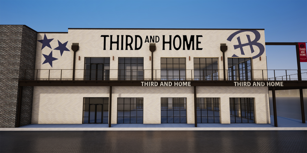 Third and Home rendering Nashville Sounds