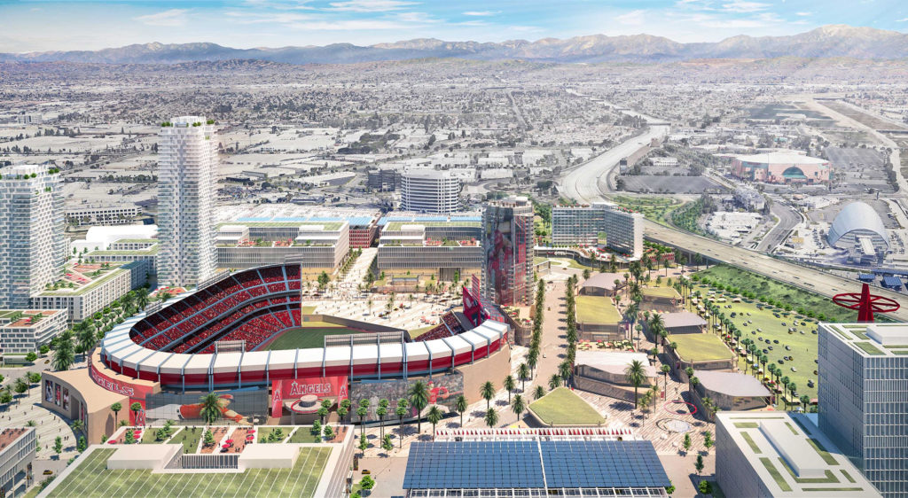 Anaheim development plan Angels June 2020