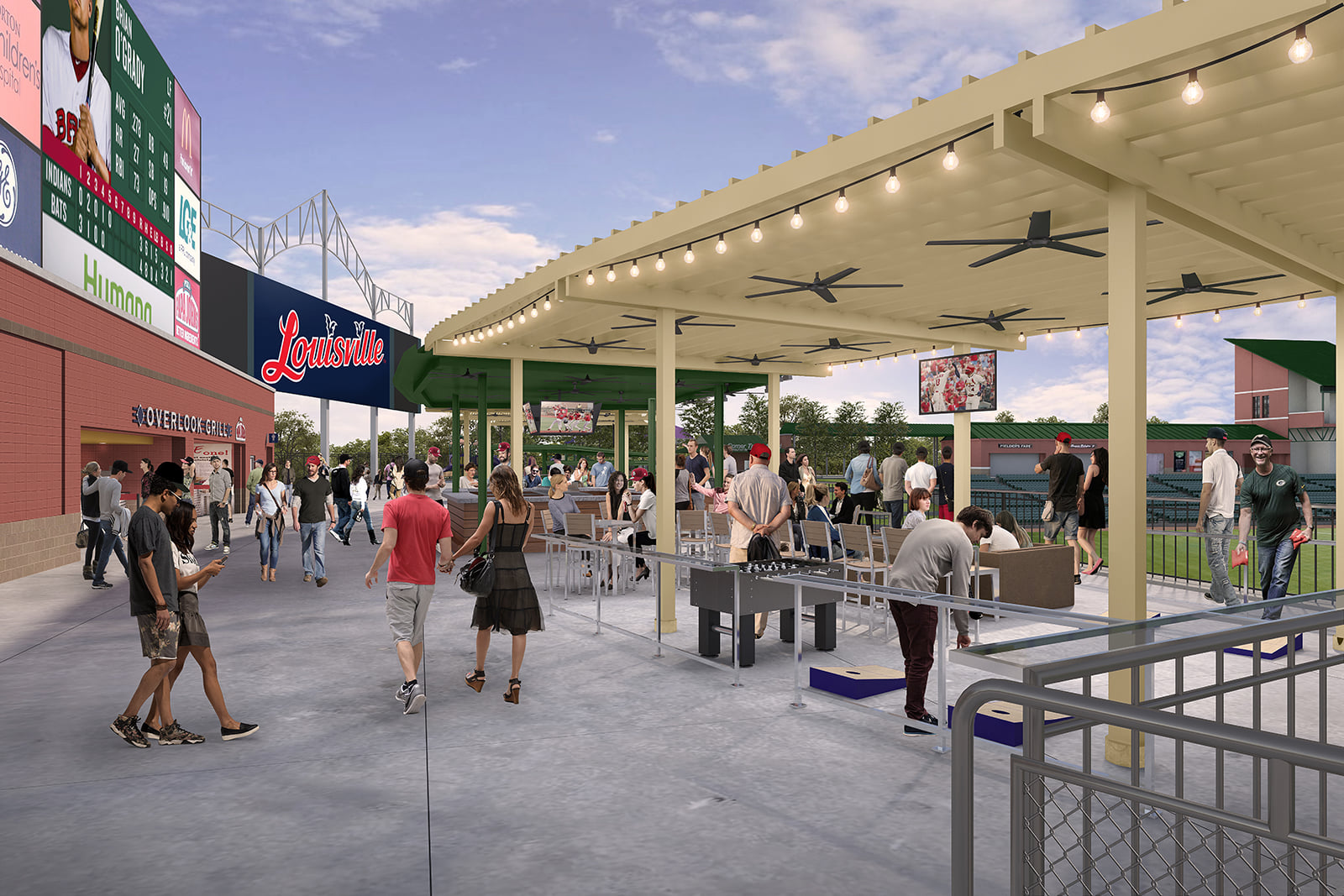 Bats unveil Louisville Slugger Field upgrades Ballpark Digest