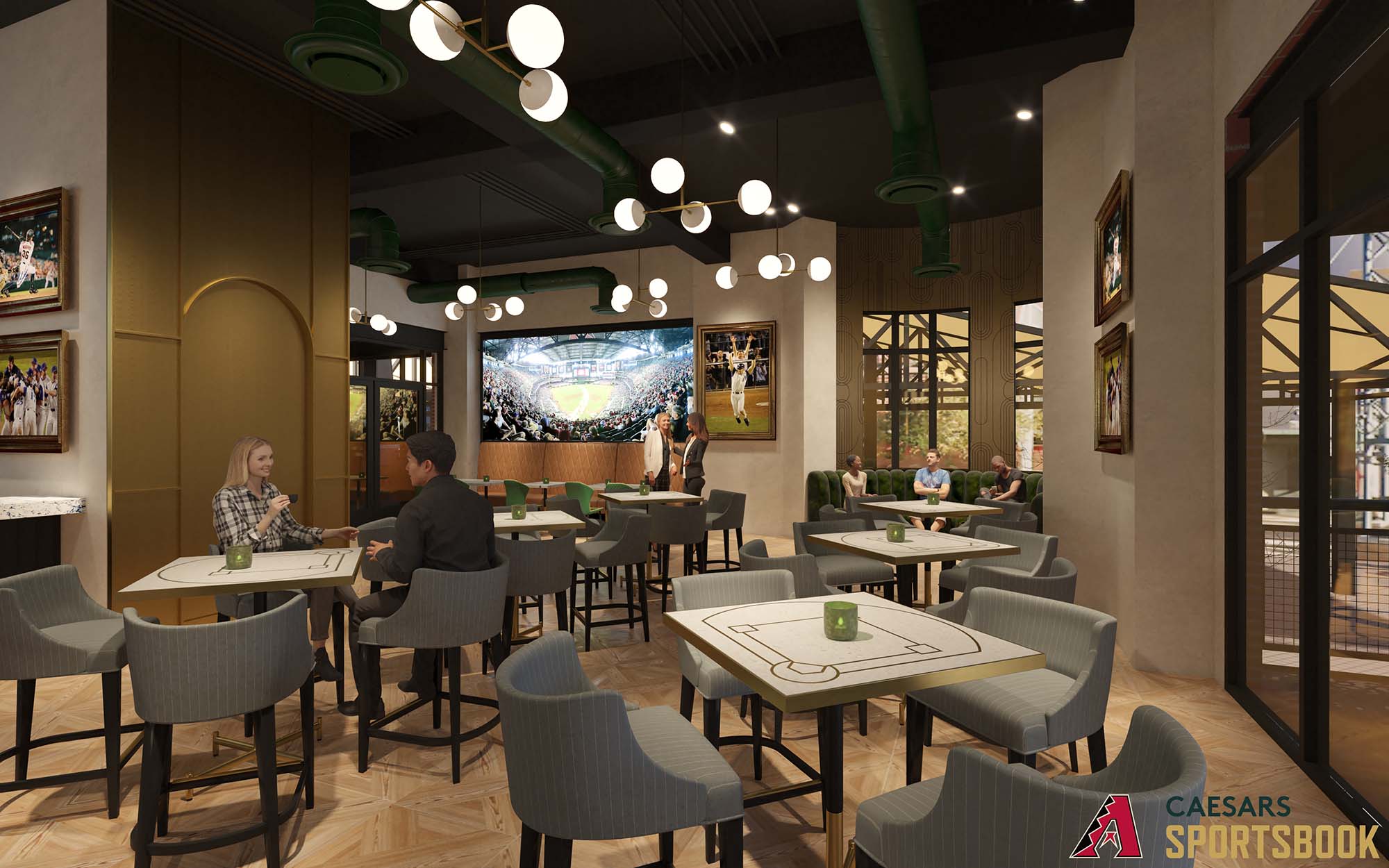 Caesars Sportsbook planned for Chase Field in 2022