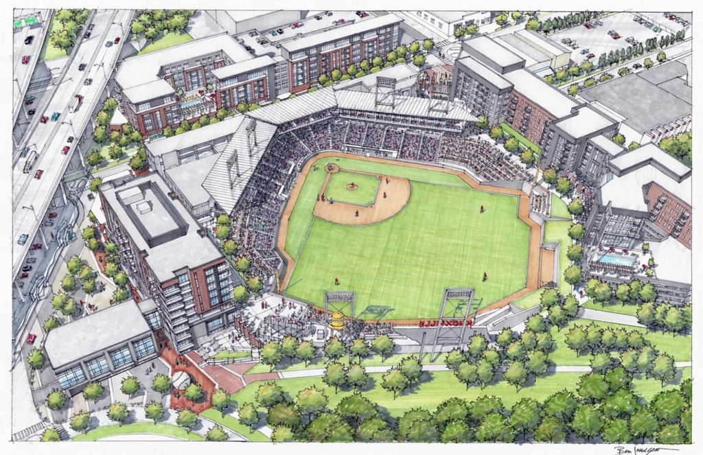 Proposed Knoxville ballpark