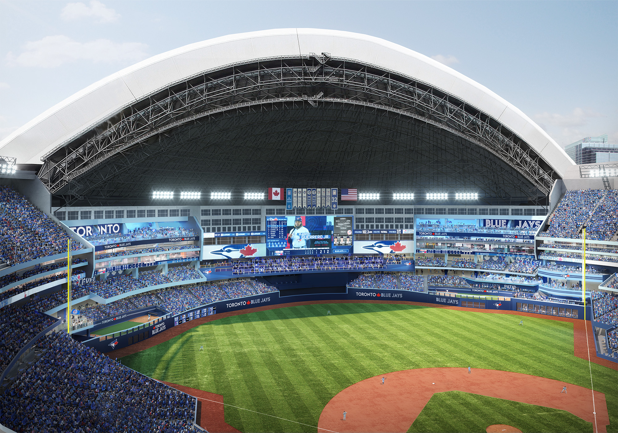 Blue Jays unveil details, renderings for 2023 Rogers Centre renovations