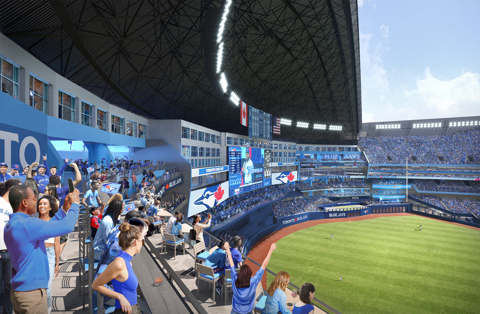 Blue Jays unveil details, renderings for 2023 Rogers Centre renovations ...