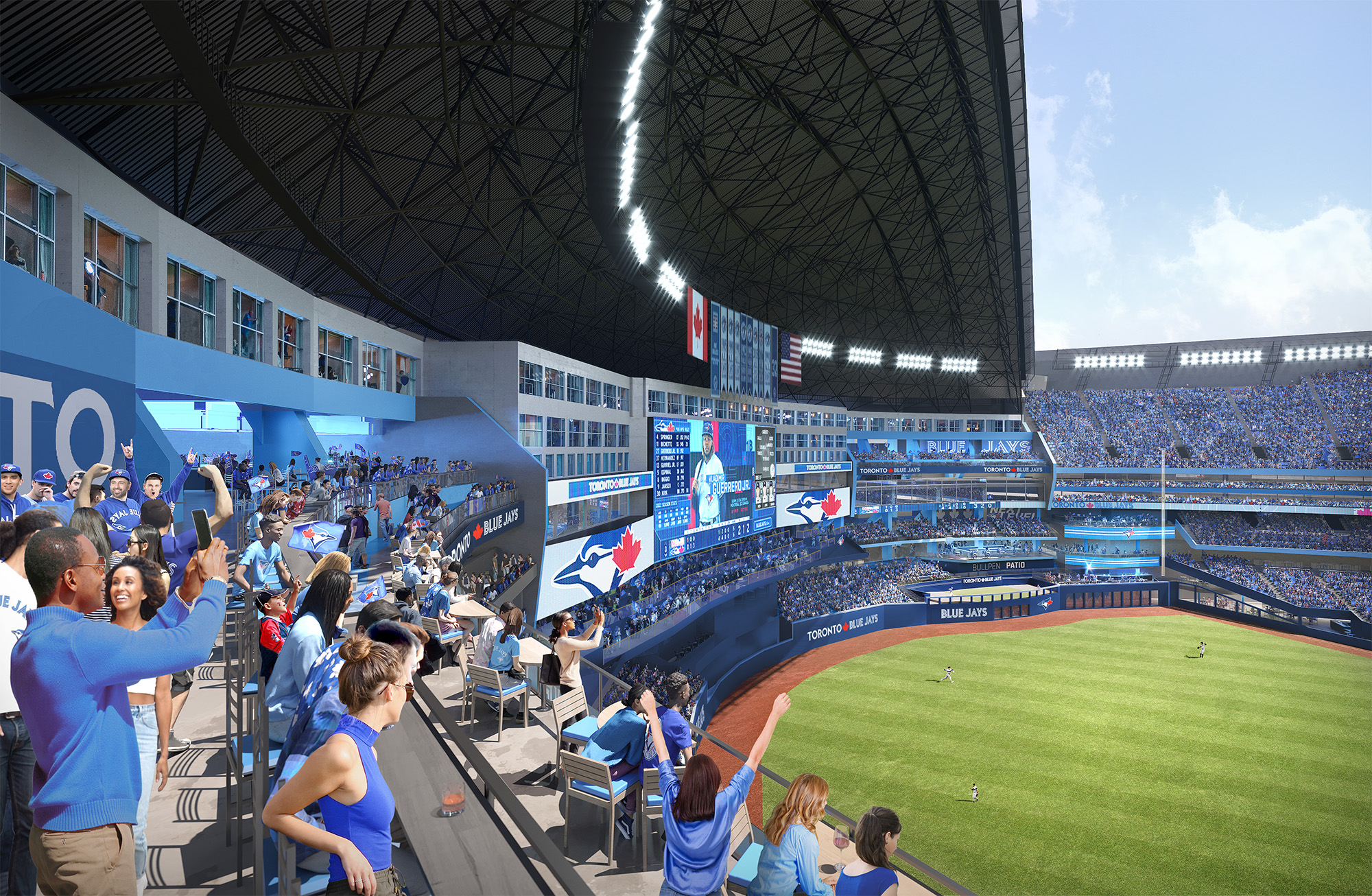 Baseball returns to Toronto with changes to game, Rogers Centre ...