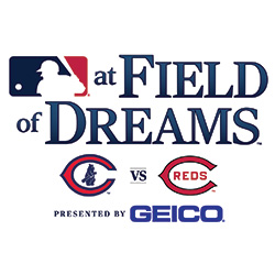2022 MLB Field of Dreams Game Baseball Bingo - Bleed Cubbie Blue