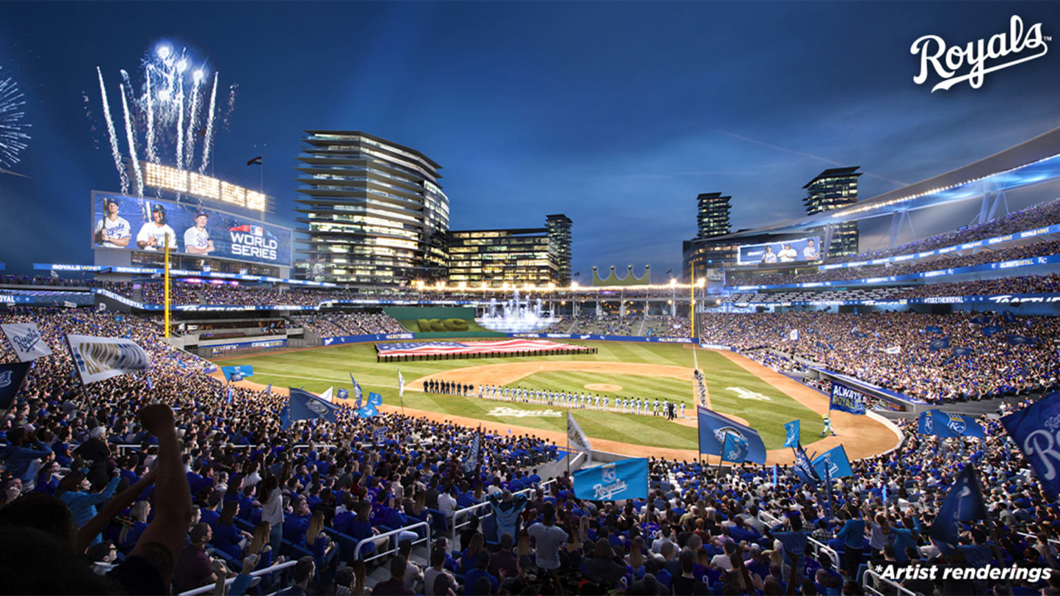 Royals propose new downtown Kansas City ballpark, development