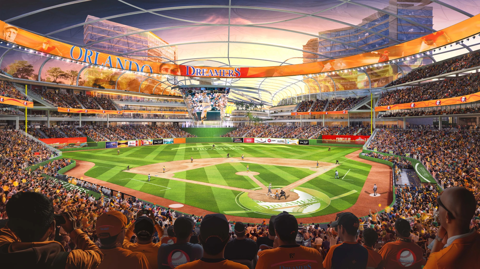 Long-shot Orlando MLB ballpark plan unveiled